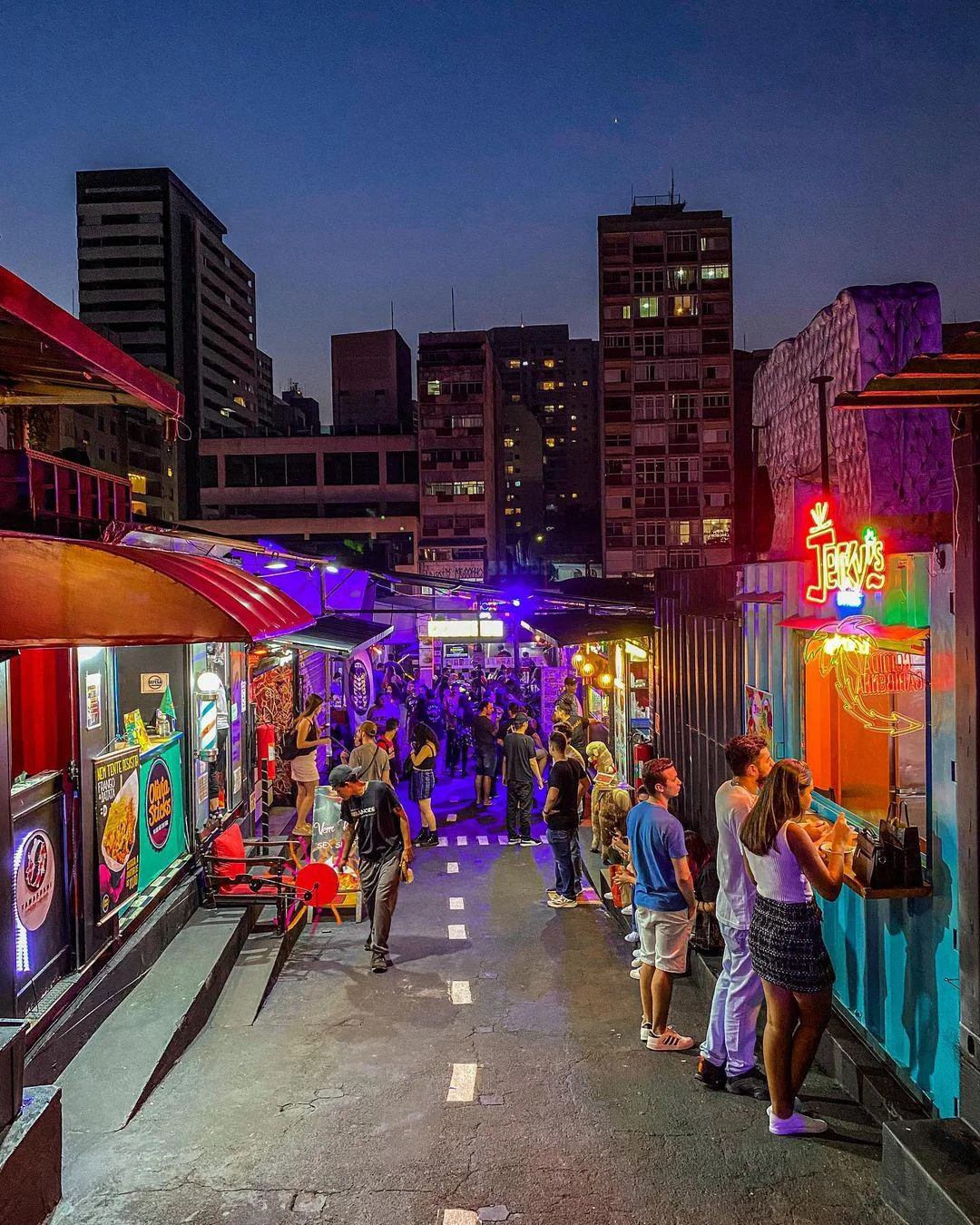 São Paulo at night